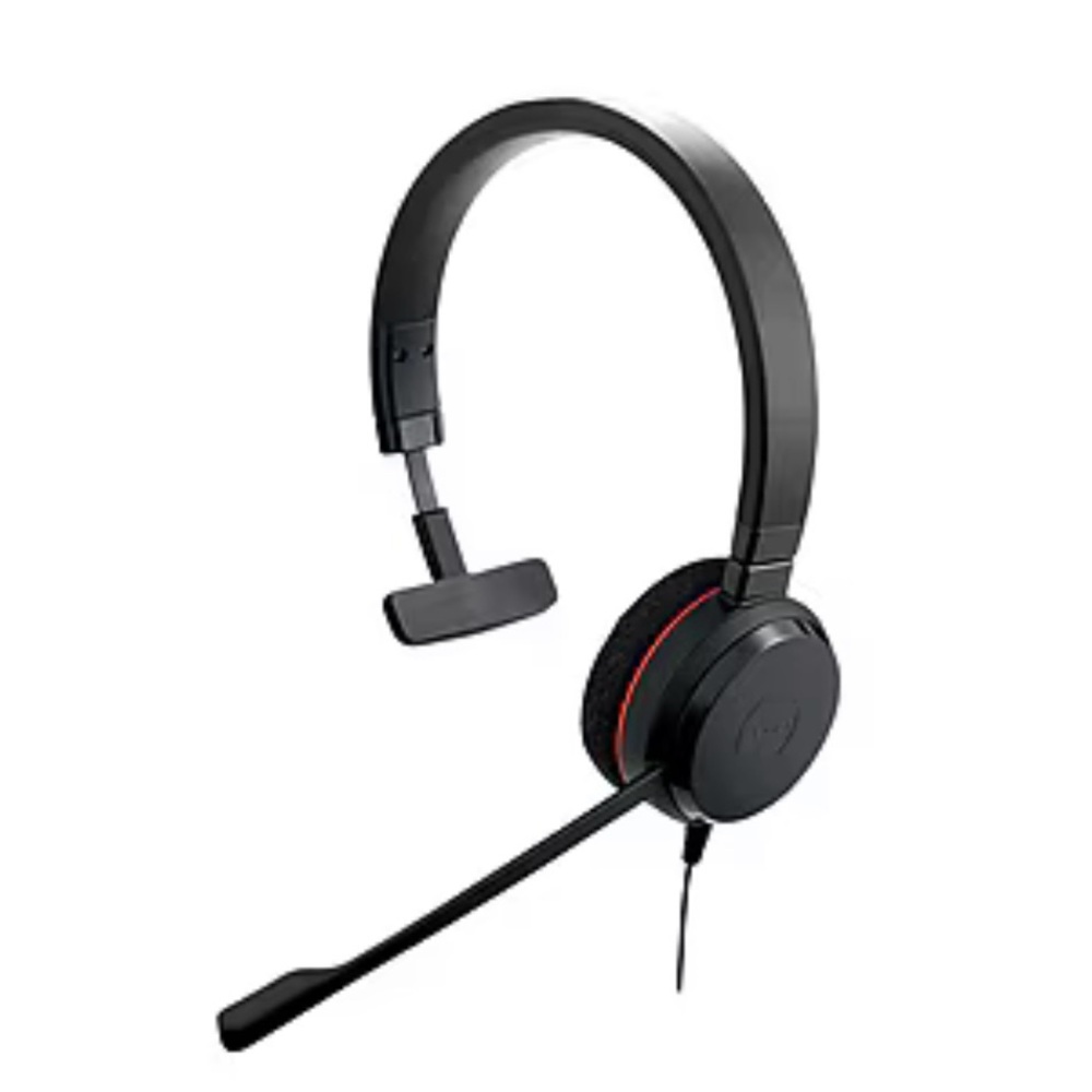 Jabra Evolve 20 Noise Canceling Stereo Headset with case only used once!